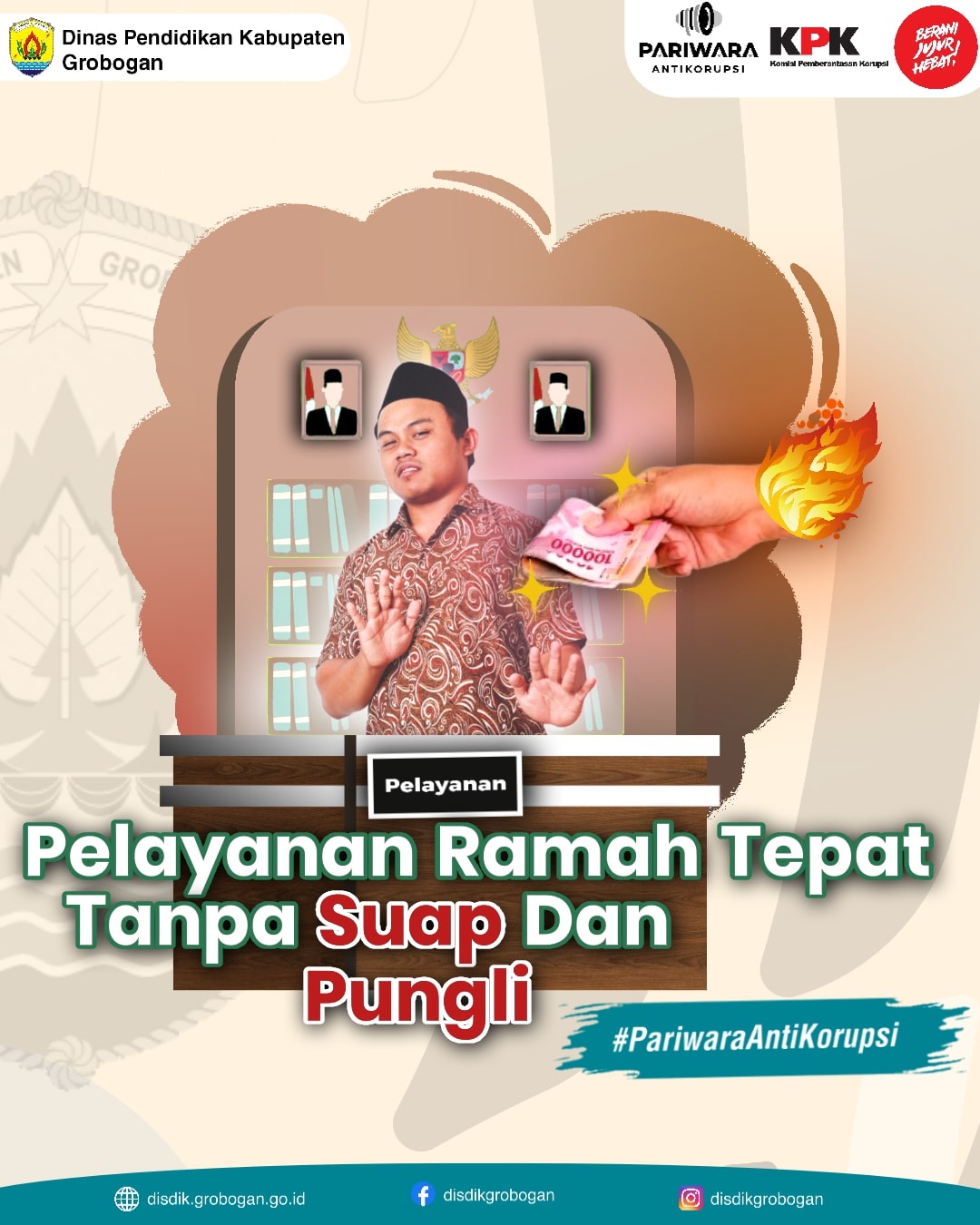 Pariwara Anti Korupsi Disdik Grobogan 2 9DD2C53